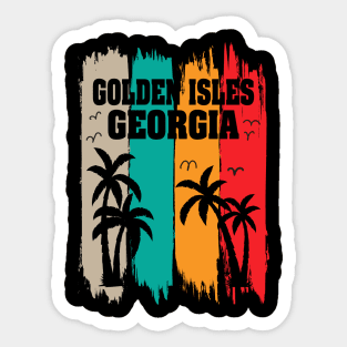 Golden Isles Georgia Sticker